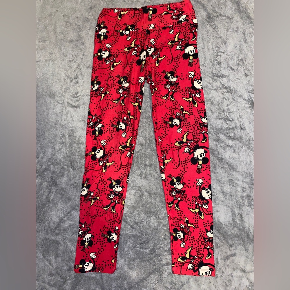 LuLaRoe (Onesize) Disney Minnie Mouse Leggings